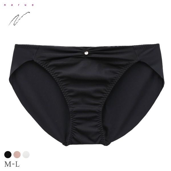 【メール便(4)】 ナルエー ランジェリー バックシームレスショーツ ショーツ スタンダード ノーマル NARUE レディース 全3色 M-L