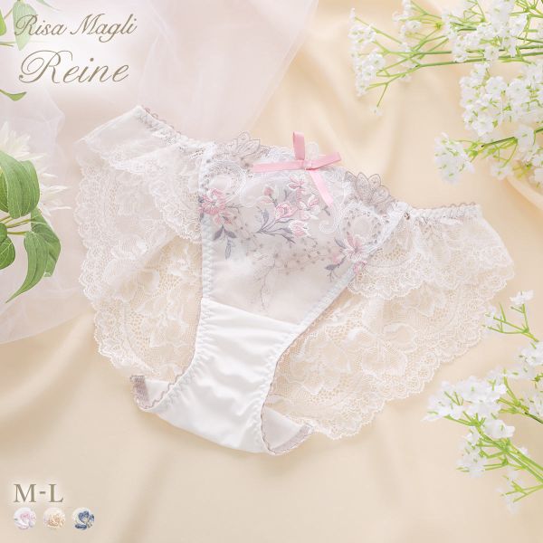 【メール便(5)】 リサマリ レーヌ アリーシャ レース ショーツ 単品 Risa Magli Reine レディース 全3色 M-L