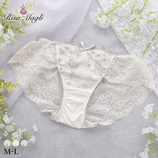 樂天商城 - 【メール便(5)】 リサマリ ラーレ ショーツ スタンダード バックレース Risa Magli レディース 全3色 M-L