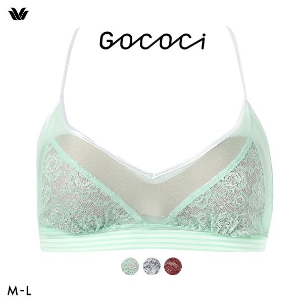 【25%OFF・6/11 09:59まで】 ワコール ゴコチ cooomy. クーミー ノンワイヤー ブラレット ブラジャー CGG246 ML Wacoal GOCOCi ハーフトップ ワイヤレス レディース 全3色 M-L ev_sp_20