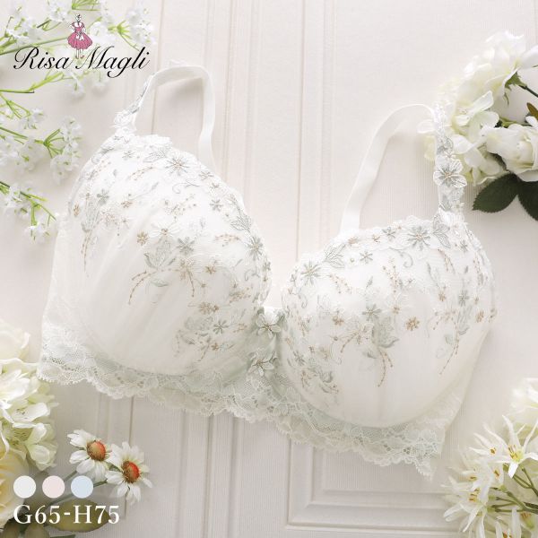 20％OFF リサマリ フェナ ブラジャー GH グラマーブラ バストアップタイプ Glamor Bra 大きいサイズ Risa Magli レディース 全3色 G65-H75 下着