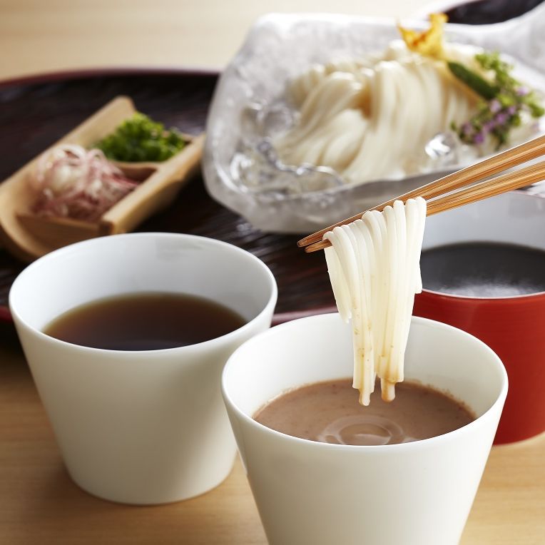 「くるみだれ温麺 （たれで食べる白石温麺 くるみだれ付2食入）」（うーめん） きちみ製麺 / 宮城 名産麺 白石うーめん ご当地麺 くるみ