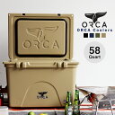 オルカ orca クーラーボックス 保冷ボックス 小型 釣り アウトドア 58QTORCA 保冷 キャンプ バーベキュー BBQ おしゃれ かっこいい 黒 Co...