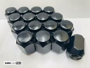 汎用袋ブラックナット16個セット ホイールとセット購入で同梱可能(2)