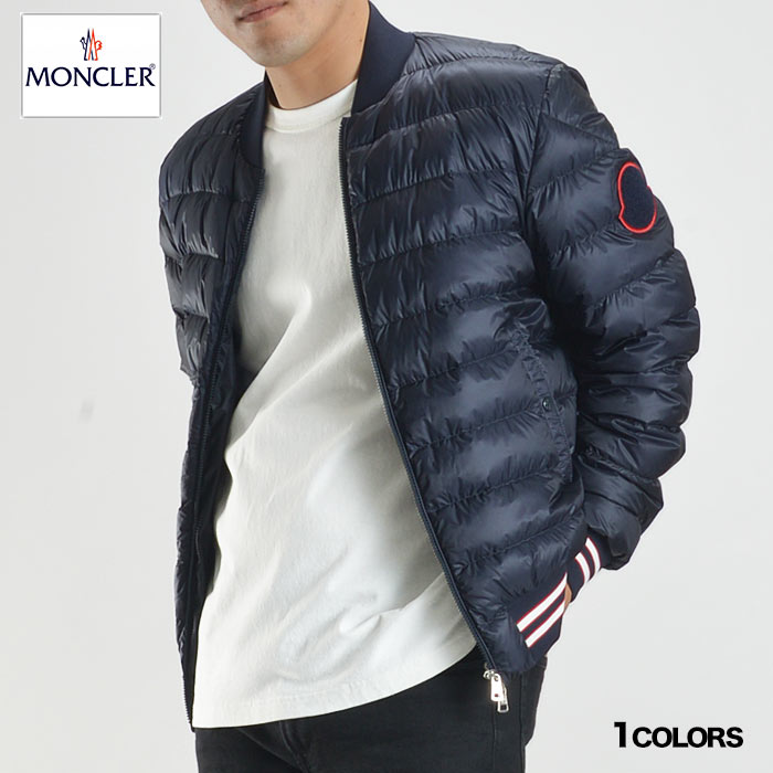 モンクレール MONCLER ダウン ダウンジャケット ライトダウン コート ジャケット ロゴ リブ 1A102 00 53279