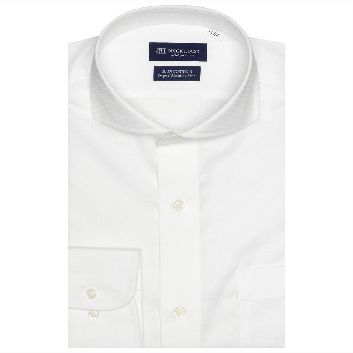 【62%OFF】【SALE】【公式】東京シャツ 【超形態安定】 ホリゾンタルワイド 長袖 形態安定 ワイシャツ ..