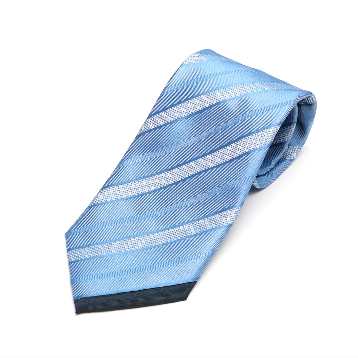 【公式】東京シャツ ネクタイ 剣先切り替え サックス ビジネス フォーマル