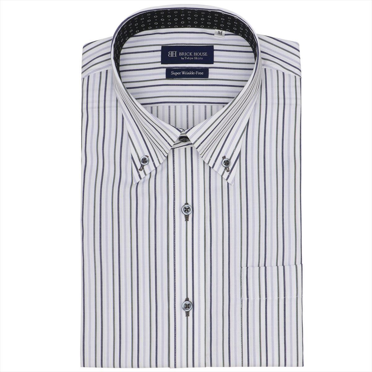 【58%OFF】【SALE】【公式】東京シャツ 【超形態安定】 ボタンダウン 半袖 形態安定 ワイシャツ