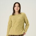 【30%OFF】【SALE】【公式】東京シャツ 【Pitta Re:)】 モールフェザーゆるニットプルオーバー レディース
