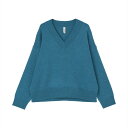 【30%OFF】【SALE】【公式】東京シャツ 【Pitta Re:)】 ラム混ゆるニットプルオーバー レディース