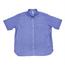【52%OFF】【SALE】【Pitta Re:)】 カジュアルシャツ ラウンドテール Wガーゼ ボタンダウン 半袖 メンズ