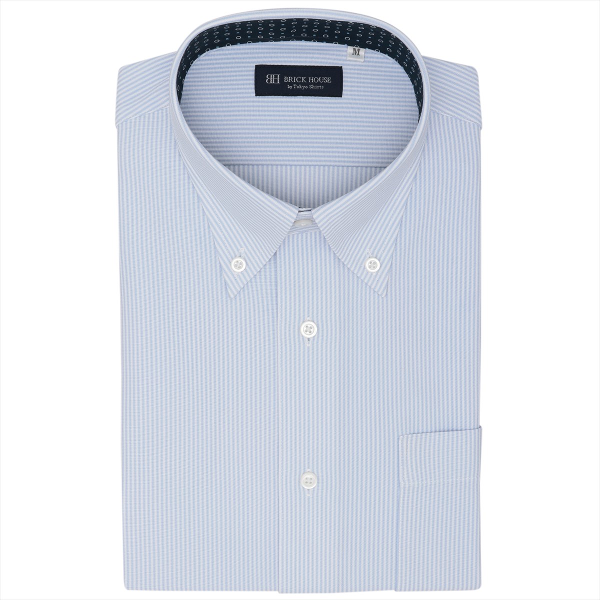 【10%OFF】【SALE】【公式】東京シャツ ボタンダウン 半袖 形態安定 ニットシャツ ストレッチ