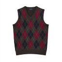 【期間限定セール】【9%OFF】【SALE】【公式】東京シャツ ニット アーガイル ベスト メンズ
