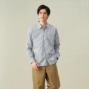 【41%OFF】【SALE】【Pitta Re:)】 カジュアルシャツ ラウンドテール レギュラー 長袖 メンズ
