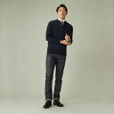 【44%OFF】【SALE】ニット ハーフジップセーター ネイビー メンズ