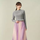 【39%OFF】【SALE】【公式】東京シャツ ニット ハイネックプルオーバー グレー レディース