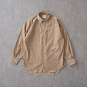 【50%OFF】【SALE】コーデュロイ リラックスワイドヨークシャツ<サンド>