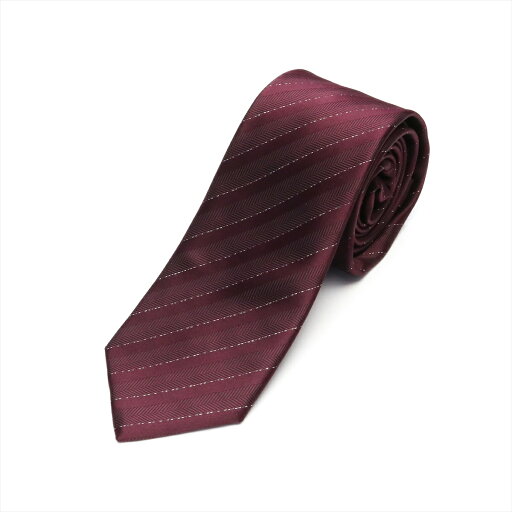 【10%OFF】【SALE】ナロータイ ラメ入り ボルドー メンズ 【10%OFF】【SALE】ナロータイ ラメ入り ボルドー メンズ