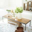 【とっておき価格】shesay WOODデスクトップラック Lサイズ 幅60cm 高さ13.5cm WOOD ウッド パソコンラック リビング 本 雑誌 植物 ディスプレイ 家具 完成品 小さめ ナチュラル 旧:SHISEI-Hornplease