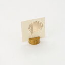 公式 shesay BRASS カードスタンド ラウンド 直径2.5cm BRASS ブラス 真鍮 カードスタンド 名刺 カード ポストカード メモ 什器 ディスプレイ シンプル インテリア おしゃれ アンティーク ゴールド 結婚式 ウエディング 小さい ミニ 小ぶり 卓上(3)