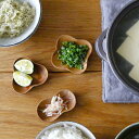 公式 shesay TEAKWOODミニプレート 3パターン 豆皿 プレート チークウッド 食器 キッチン ナチュラル 木製 天然木 薬味 ナッツ お菓子 お茶...
