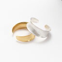 公式 shesay シンプルでカーヴィなワイドブレスレット 2カラー おしゃれ トレンド BRASS ブラス 真鍮 アクセサリー バングル ブレスレット プレゼ...