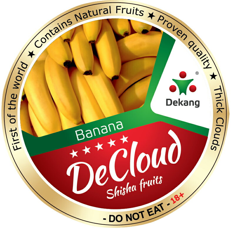 デクラウド Decloud バナナ banana シーシャ フレーバー 水タバコ フーカ Shisha flavor hookah