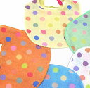 \5/6まで全品10%OFFクーポン配布中/名前入り プレゼント【名前入りよだれかけ ポップカラー】名入りギフト 1歳誕生日プレゼント 赤ちゃんスタイ タオル生...