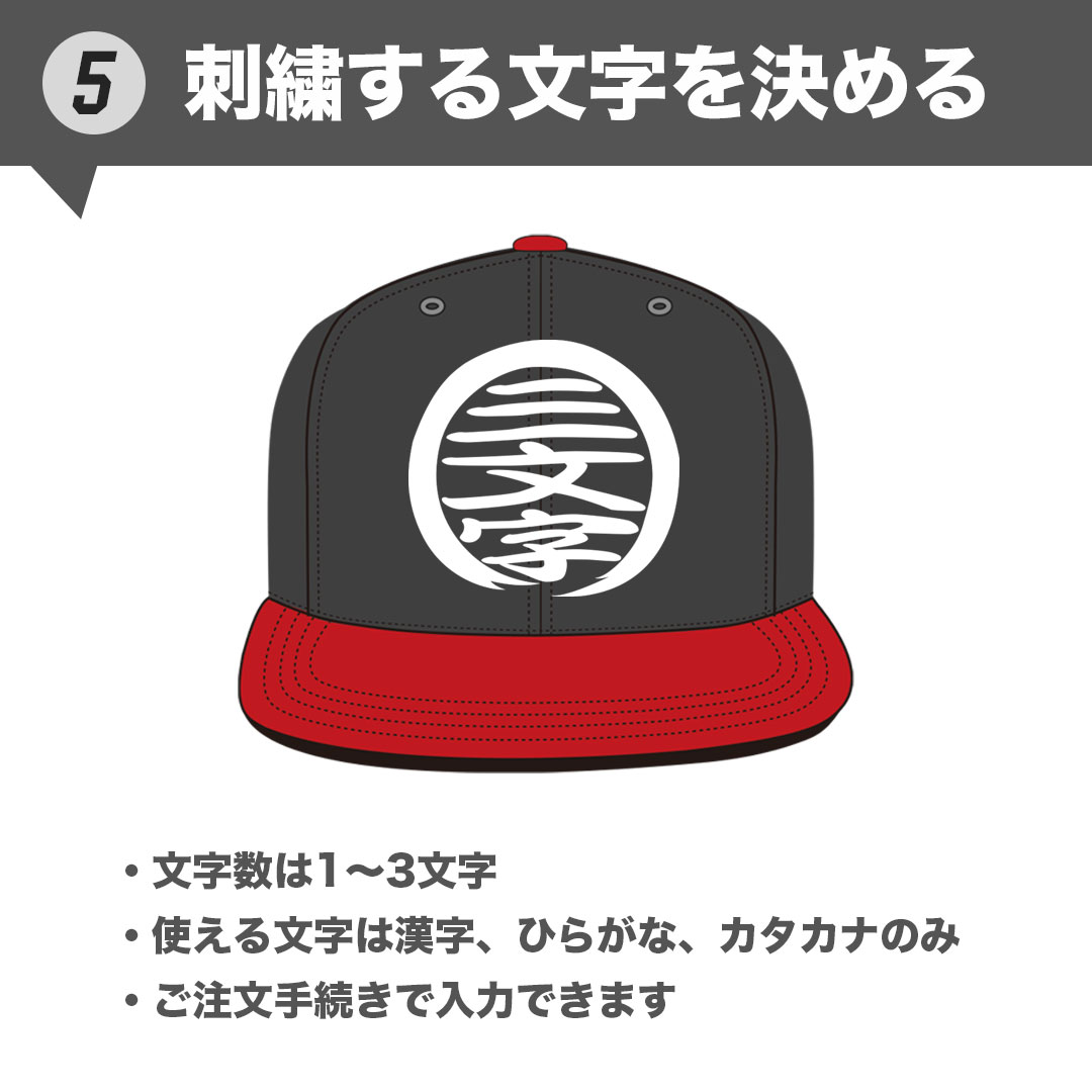 刺繍する文字を決める筆丸