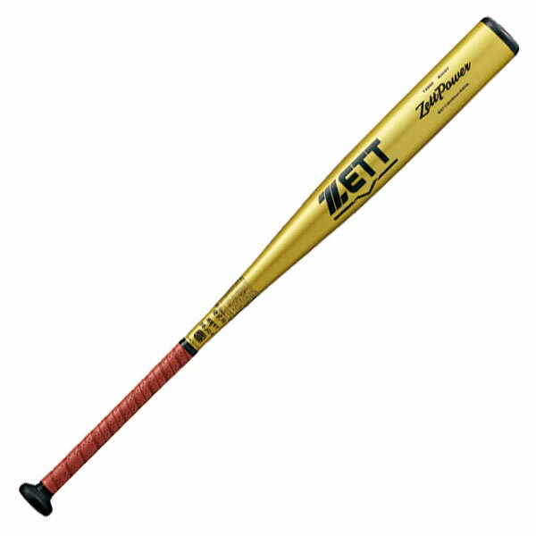 Rakuten - ZETT 硬式金属製バット ゼットパワー ZETTPOWER（84cm） BAT11384 イエローゴールド 4549858536409