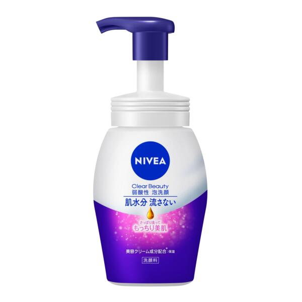 Rakuten - 花王 ニベア クリアビューティー弱酸性泡洗顔 もっちり美肌 本体150ml 4901301394996 -sa