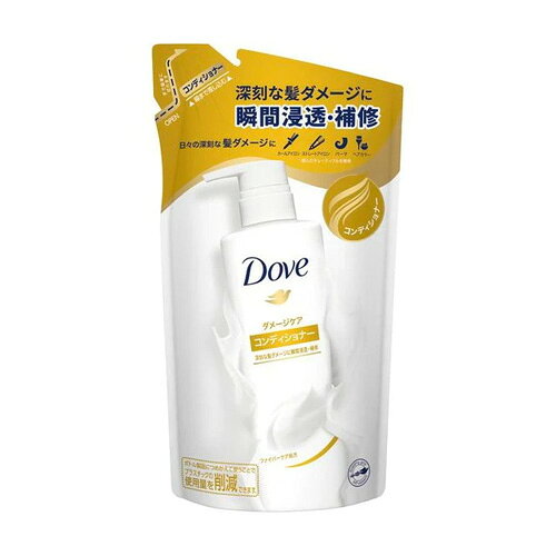 【ダヴ ダメージケア コンディショナーの商品詳細】 ●自然由来のマカダミアナッツオイル（保湿成分）配合処方 ●ダメージを受けやすい毛先まで浸透し、内側を補修・保湿します ●パーマ・カラーで傷んだキューティクルを補修・保護します ●上品な花々とフレッシュな果実の香りがさりげなくはじけます ●毎日のご使用をおすすめします ダヴ ダメージケア シャンプーは、自然由来のマカダミアナッツオイル（保湿成分）配合処方で、髪のダメージをケアします。 ダヴの2wayケアで、傷んだ髪の内側も外側もしっかりとケアします。ダメージを受けやすい毛先まで浸透し、内側を補修・保湿。パーマ・カラーで傷んだキューティクルを補修・保護。洗うたび、健やかな髪に導きます。 ダヴ ダメージケア シャンプーとあわせてお使いいただくと、さらに効果を実感していただけます 広告文責： 株式会社しとん TEL 078-600-0366