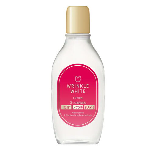 乐天商城 - リンクルホワイト 薬用 リンクル ホワイト ローション 165ml 明色化粧水　(4902468116063 -ko ) 保湿 美白 アンチエイジング 透明 肌荒れ シワ 改善 しみ