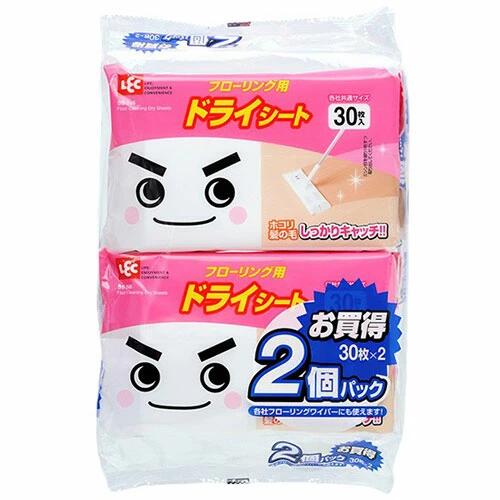 樂天商城 - レック ドライシートフローリング用30枚×2個パック 4903320482470 -tsu