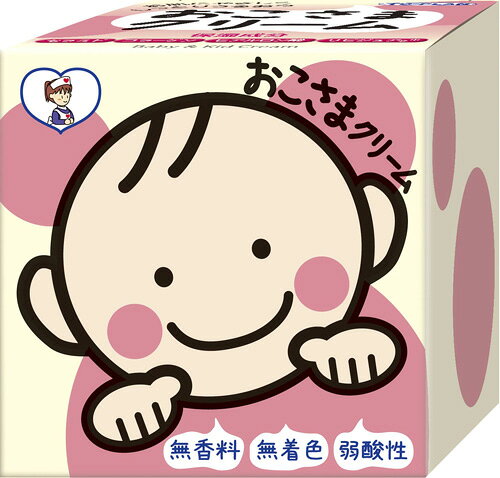 【トプラン おこさまクリームの商品詳細】 お肌にやさしくしっとりうるおう！　おこさまのクリーム！ かさかさお肌になりやすい、お子さまの素肌にしっとりなじみ、べたつかない保湿クリームです！ セラミド・コラーゲン・ヒアルロン酸・リピジュア ・顔および全身に使えます！ ・乾燥による肌荒れを防ぎ、お肌にうるおいを与えキメを整えます。 ・無香料、無着色、弱酸性 【成分】 水、グリセリン、BG、トリエチルヘキサノイン、シクロペンタシロキサン、ステアリン酸グリセリル、トリイソステアリン、ステアリン酸、ベヘニルアルコール、ジメチコン、アルギニン、セラミド3、セラミド6II、セラミド1、ポリクオタニウム-51、加水分解コラーゲン、ヒアルロン酸Na、セリン、グリシン、グルタミン酸、リシン、アラニン、トレオニン、プロリン、フィトスフィンゴシン、コレステロール、ベタイン、PCA-Na、ソルビトール、カルボマー、キサンタンガム、酢酸トコフェロール、ラウロイル乳酸Na、メチルパラベン、ポリソルベート60、フェノキシエタノール 広告文責： 株式会社しとん TEL 078-600-0366