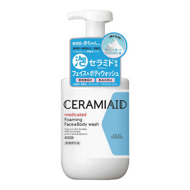 Rakuten - コーセー セラミエイド 薬用 フェイス＆ボディウォッシュ 本体 480ml 4971710541724 -ko