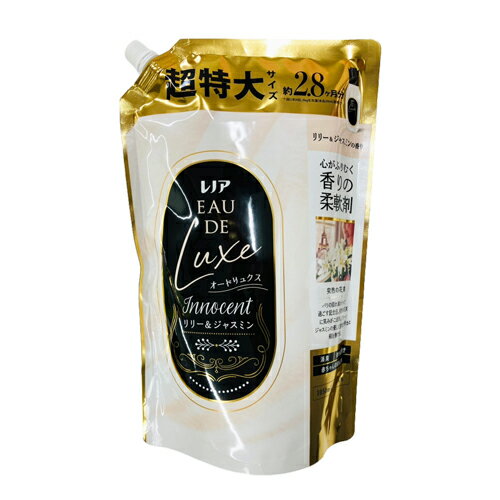 Rakuten - P&G レノアオードリュクスイノセントリリー&ジャスミンの香りつめかえ用超特大サイズ 1050ml 4987176278081 -na