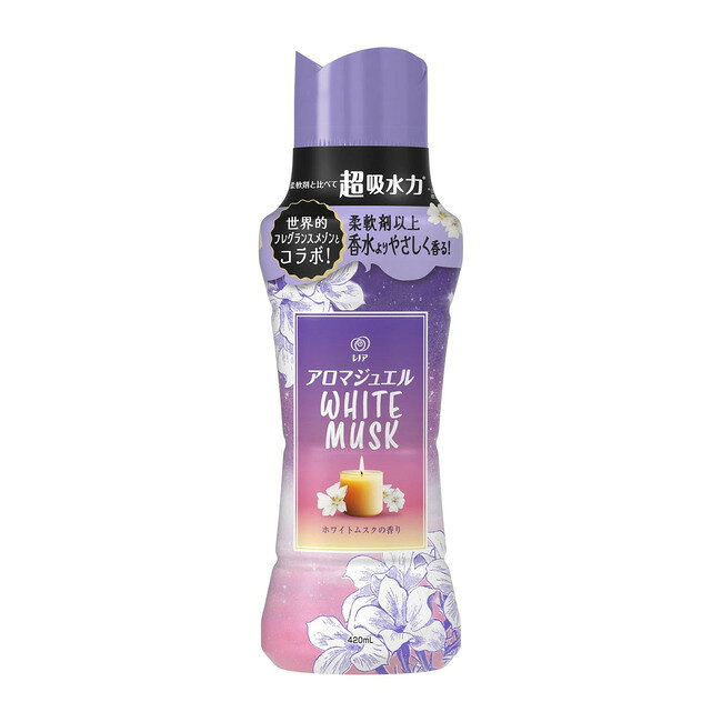P&G レノア アロマジュエル ホワイトムスクの香り 本体 420ml 4987176278418 -na ...