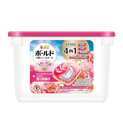 Rakuten - P&G ボールドジェルボール4D華やかおひさまとプレミアムブロッサムの香り本体 4987176362919 -to