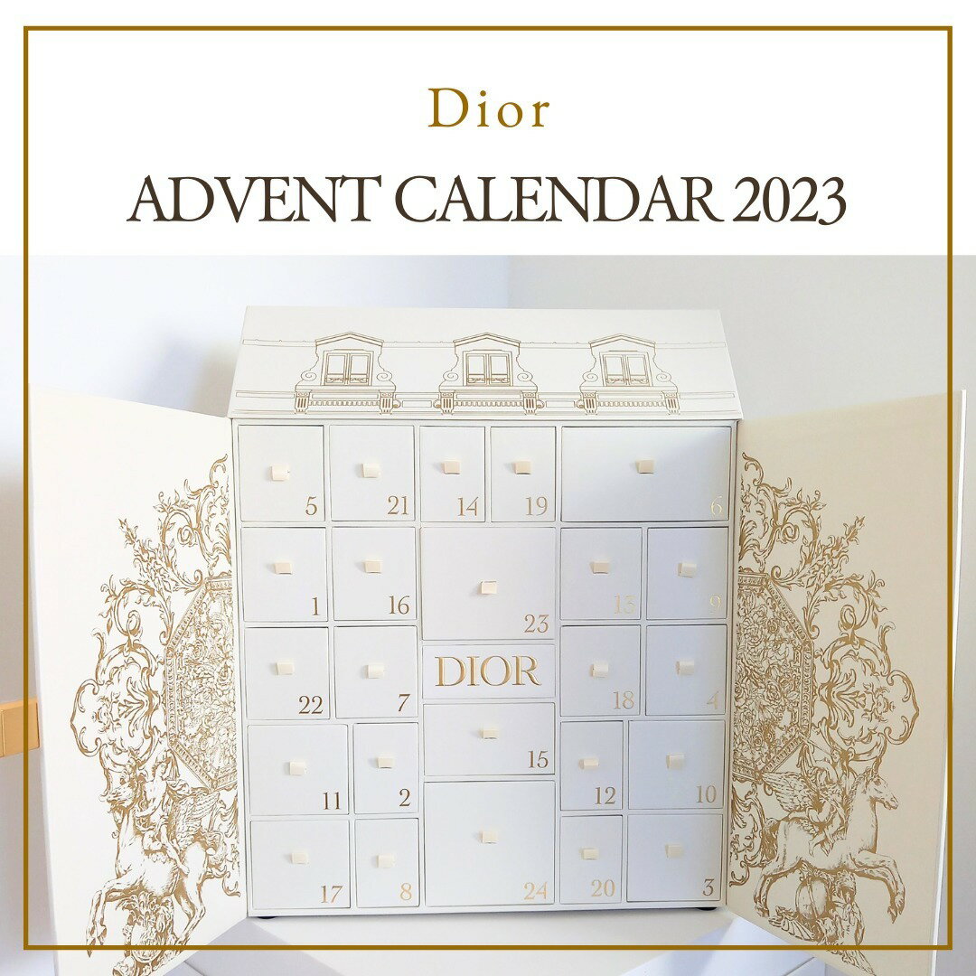 ディオール アドヴェント カレンダー2023 (数量限定品） プレゼント 誕生日 彼女 母 化粧品 コスメ メイク デパコス ギフト 高級 3348901680387