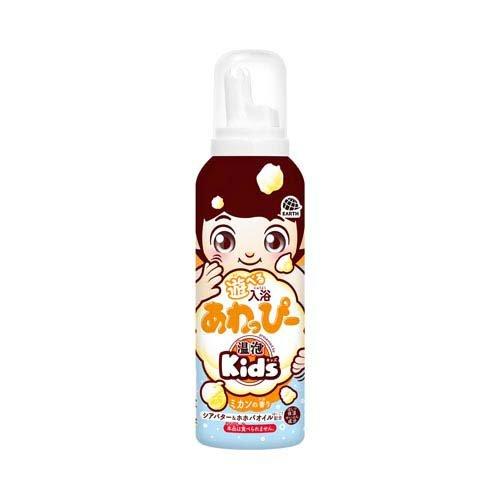アース製薬 遊べる入浴 あわっぴー ミカンの香り 160ml 4901080099914 入浴剤 子供 風呂のサムネイル