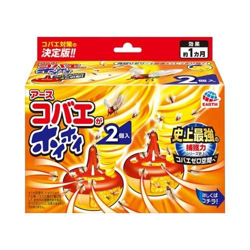 アース コバエがホイホイ 2個入 4901080280916 -mi 虫除け 殺虫剤