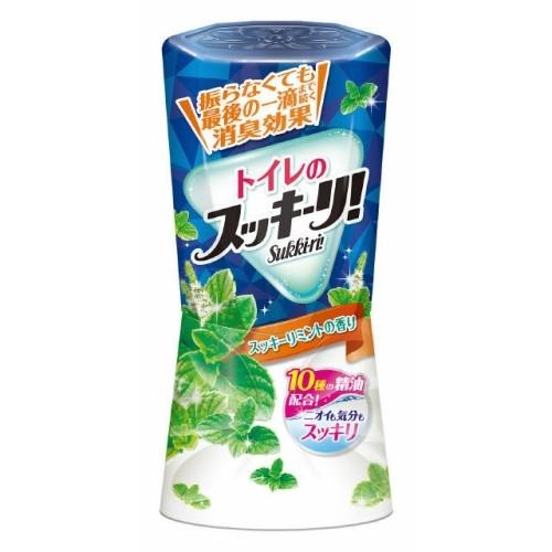 アース製薬 トイレのスッキーリ! Sukki-ri! スッキーリミントの香り 400ml 4901080649317 -hi 消臭芳香剤 トイレ用