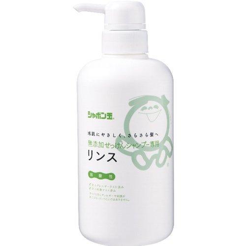 Rakuten - シャボン玉 無添加 せっけんシャンプー専用リンス 520ml 4901797029549 -ka