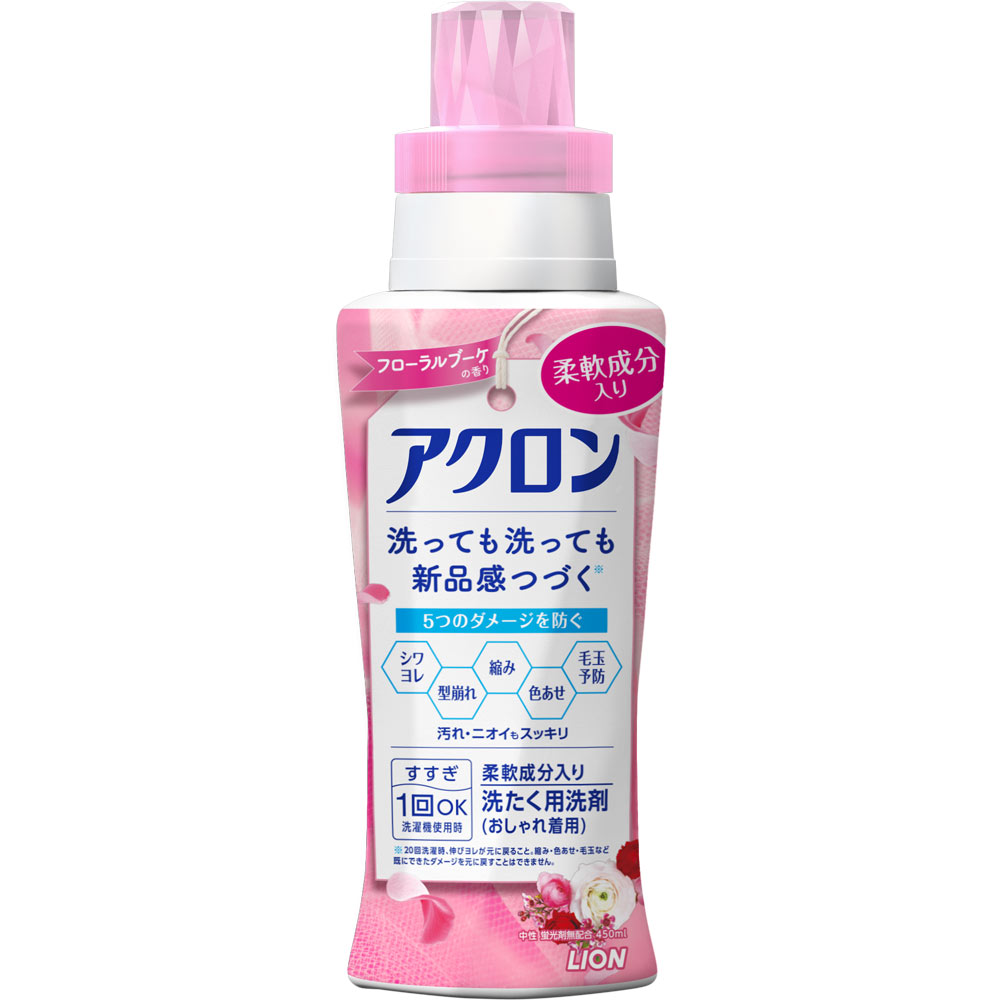 Rakuten - ライオン アクロン フローラルブーケの香り 本体 450ml 4903301274650 -no