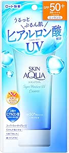ロート製薬 スキンアクア (SKIN AQUA) スーパーモイスチャーエッセンス 日焼け止め SPF50+ PA++++ 80g 4987241190874 ロート製薬 スキンアクア (SKIN AQUA) スーパーモイスチャーエッセンス 日焼け止め SPF50+ PA++++ 80g 4987241190874