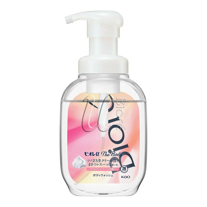 乐天商城 - 花王 ビオレu ザ ボディ 泡タイプ ブリリアントブーケの香り ポンプ 540ml 4901301410979 -e