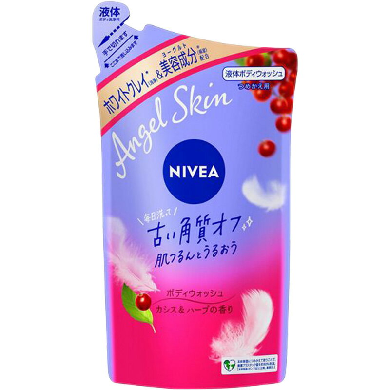 Rakuten - 花王 ニベア エンジェルスキン ボディウォッシュ カシス＆ハーブの香り つめかえ用 360ml 4901301361677 -sa
