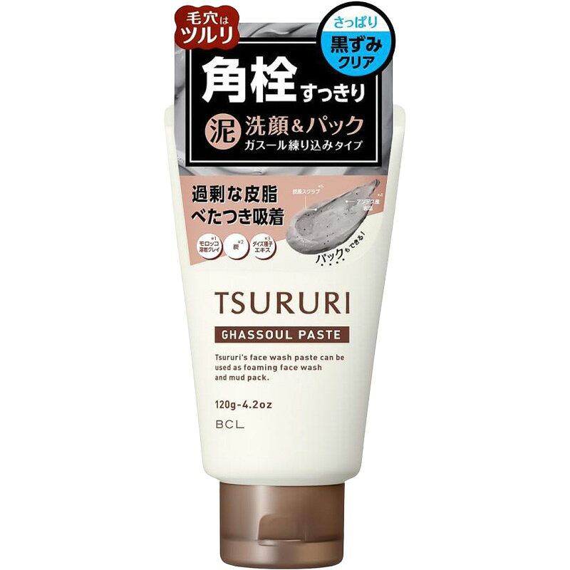 Rakuten - ツルリ 洗顔ペースト ガスール 120g 4515061013624 -ko