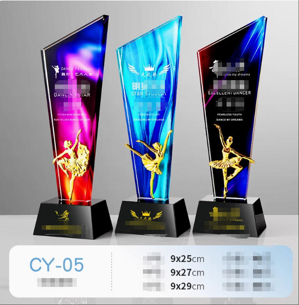 【文字刻印無料】クリスタルトロフィー カスタマイズ アイデア ゴールド シルバー どうしょく メダル枚..